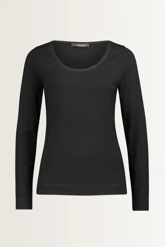 Basic top lange mouwen