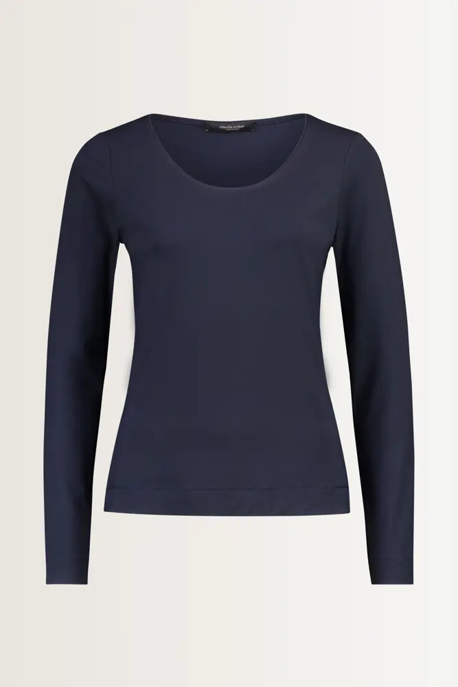 Basic top lange mouwen