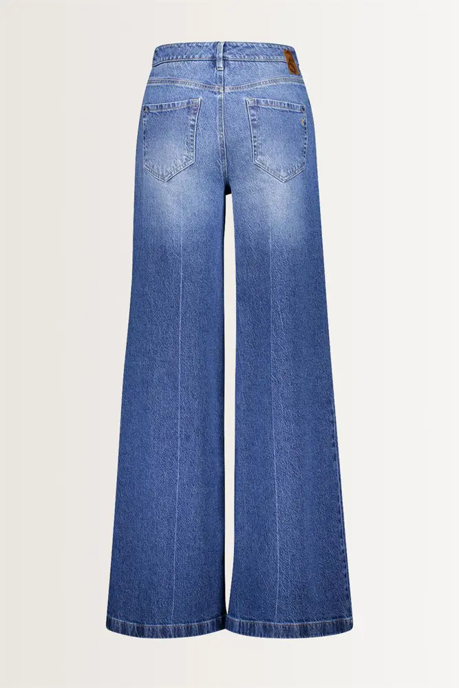 Wijde denimbroek met hoge taille Uletta Gardeur