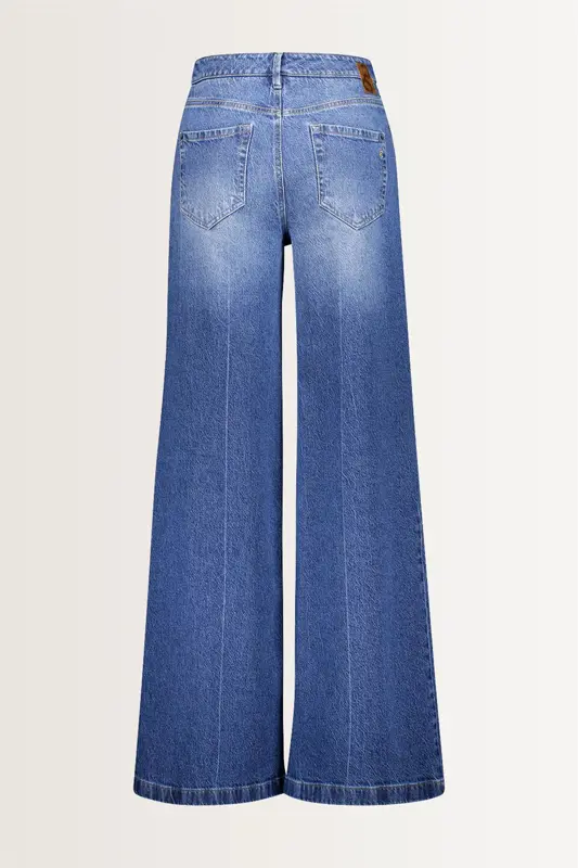 Wijde denimbroek met hoge taille Uletta Gardeur