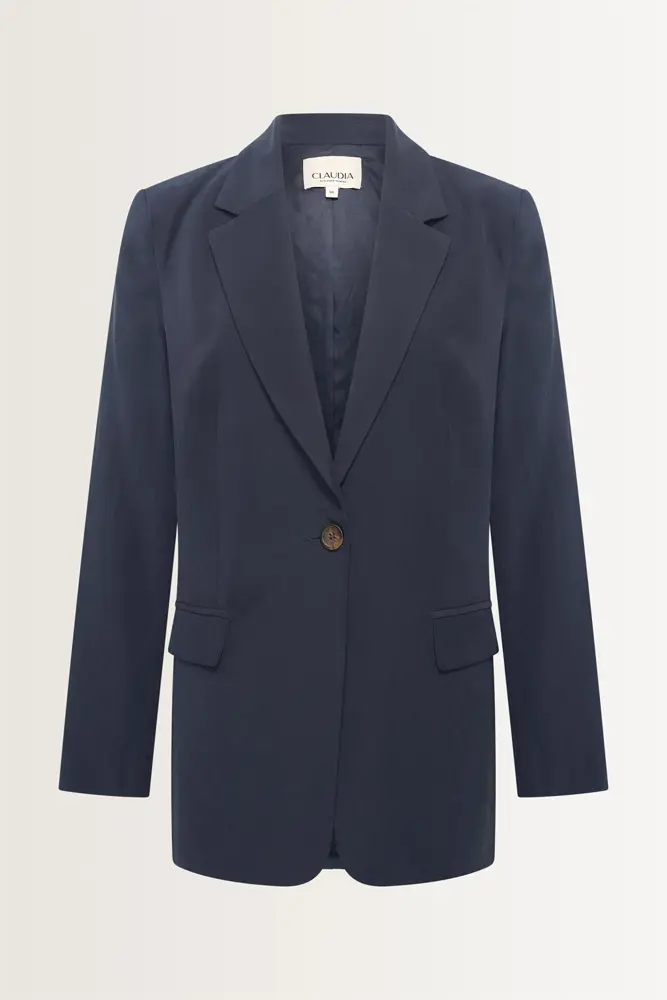 Klassieke blazer met relaxed fit