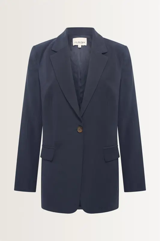 Klassieke blazer met relaxed fit