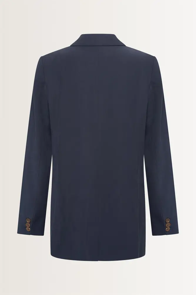 Klassieke blazer met relaxed fit