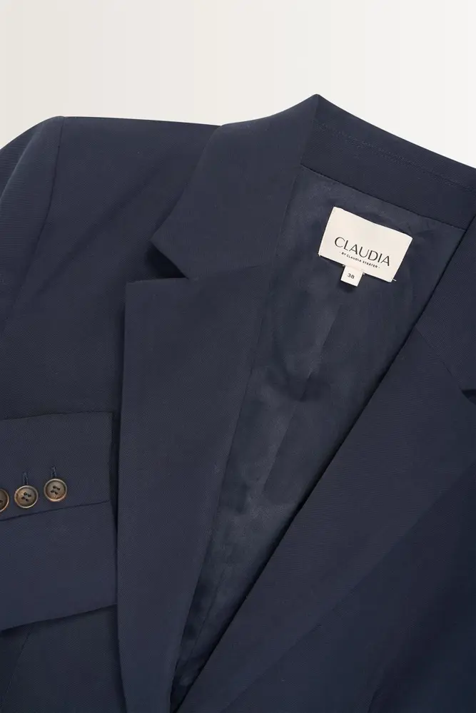 Klassieke blazer met relaxed fit