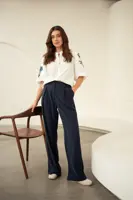 Klassieke pantalon in viscoseblend