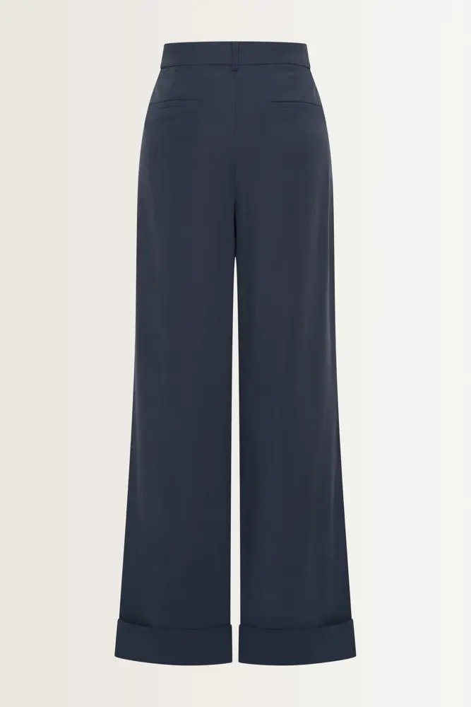 Klassieke pantalon in viscoseblend