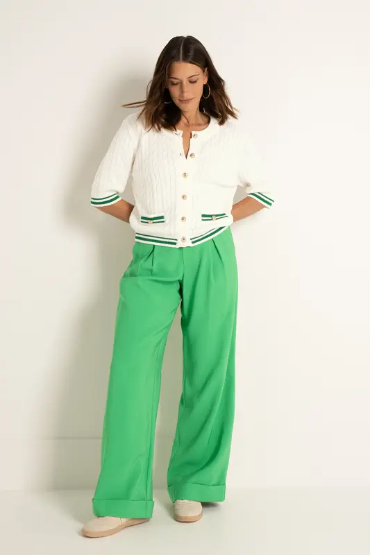 Klassieke pantalon in viscoseblend