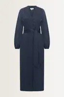 Jurk van seersucker jacquard