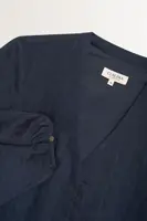 Jurk van seersucker jacquard