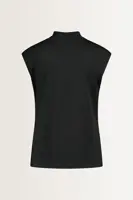 Viscosemix top met plooidetail
