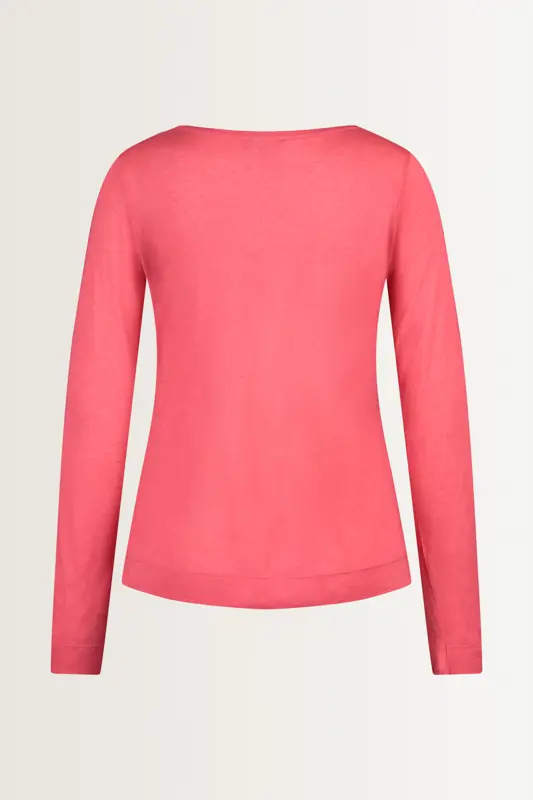 Zachte top van modal en cashmere