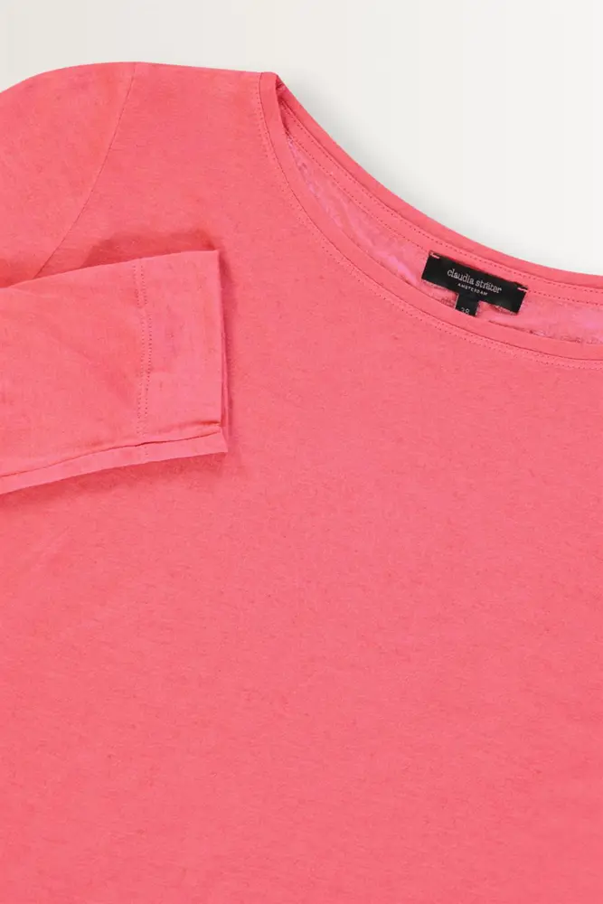 Zachte top van modal en cashmere