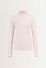 Turtleneck top in cashmeremix