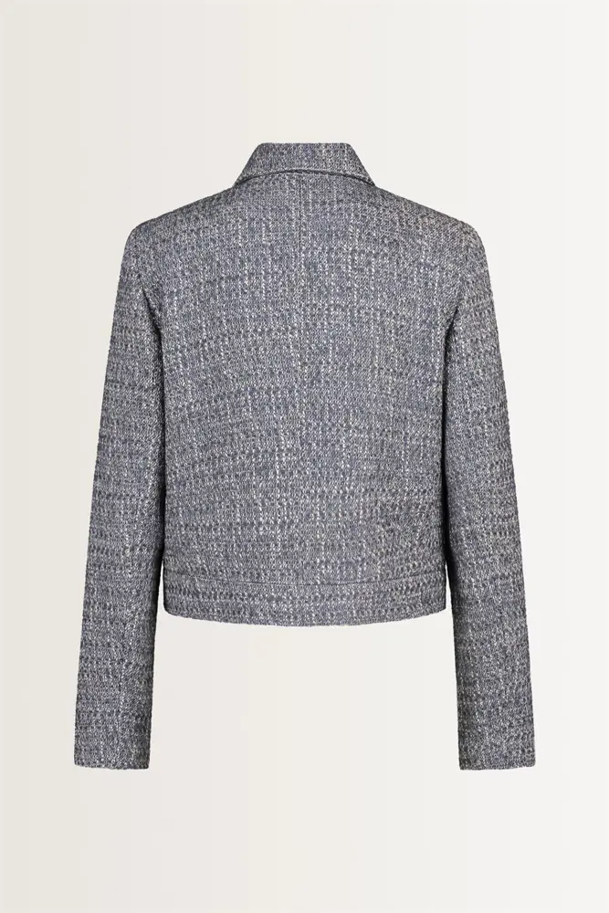 Kort jacquard jasje