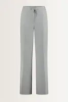Pantalon met visgraatstructuur