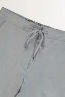 Pantalon met visgraatstructuur
