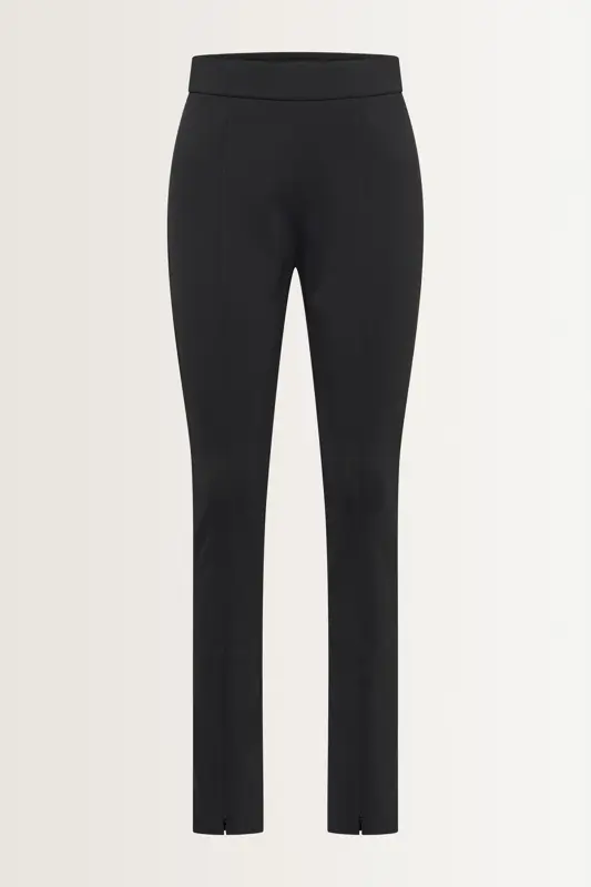 Tapered broek met ritszoom