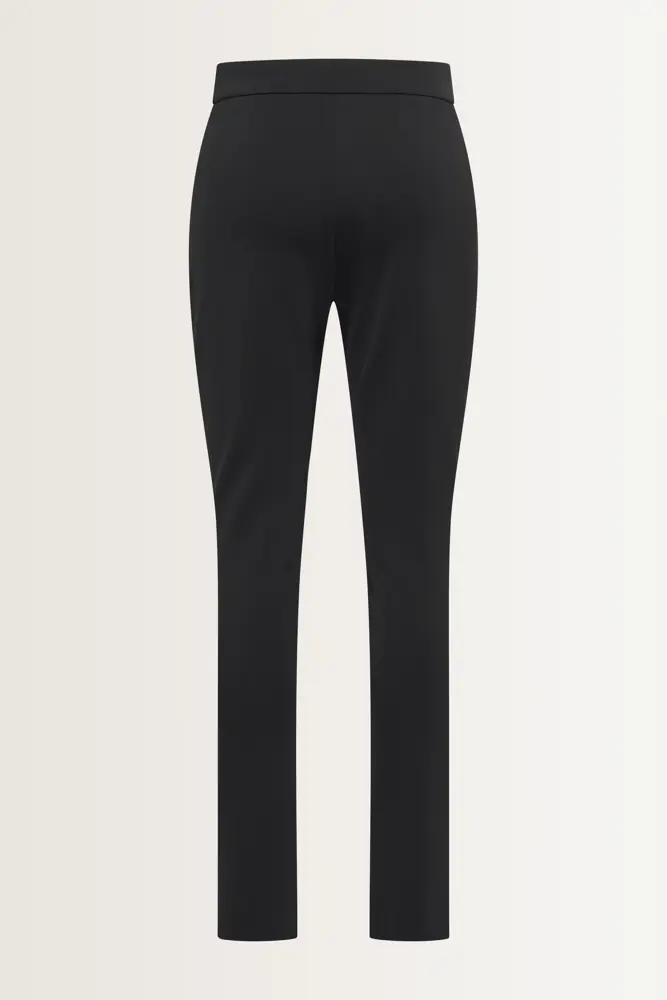 Tapered broek met ritszoom