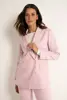 Double-breasted blazer rechte snit