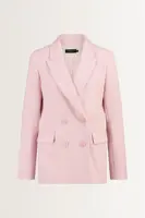 Double-breasted blazer rechte snit