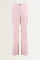Tweed pantalon met flared pijp