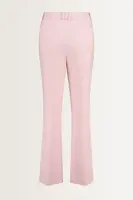 Tweed pantalon met flared pijp