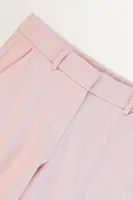 Tweed pantalon met flared pijp