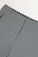 Flared pantalon in melangestof