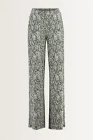 Broek met slangenprint