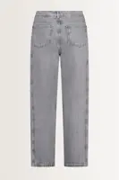 Barrel leg jeans met coupenaad