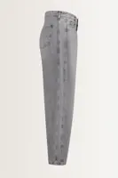 Barrel leg jeans met coupenaad