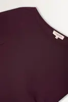 Jersey top plooidetail