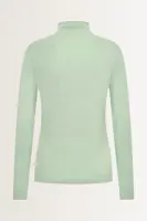 Aangesloten jersey top met col