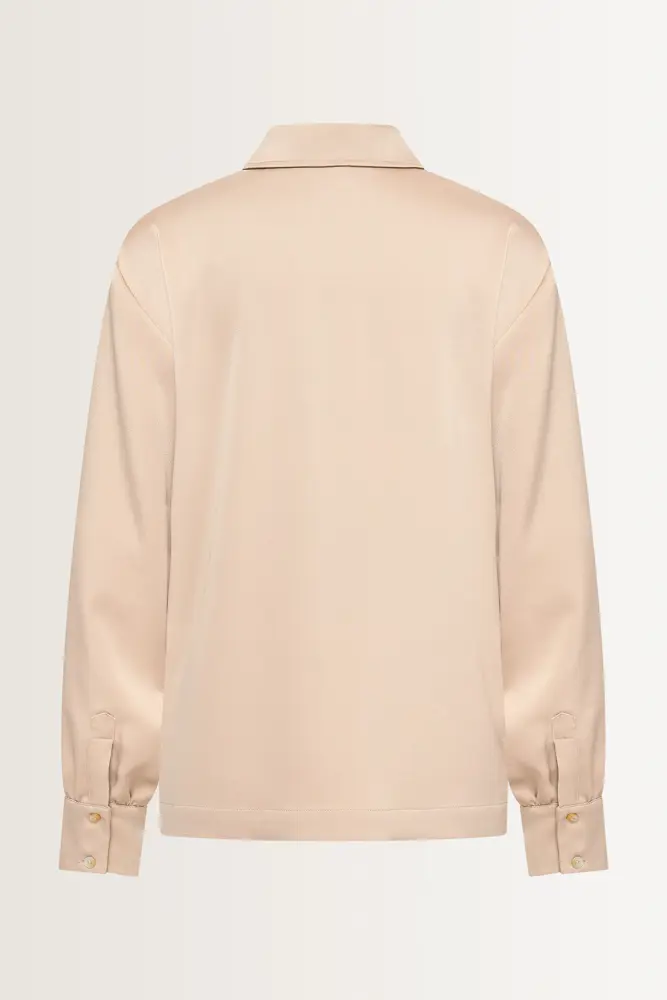 Blouse in soepele satijnkwaliteit