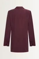Lange blazer met klassieke snit