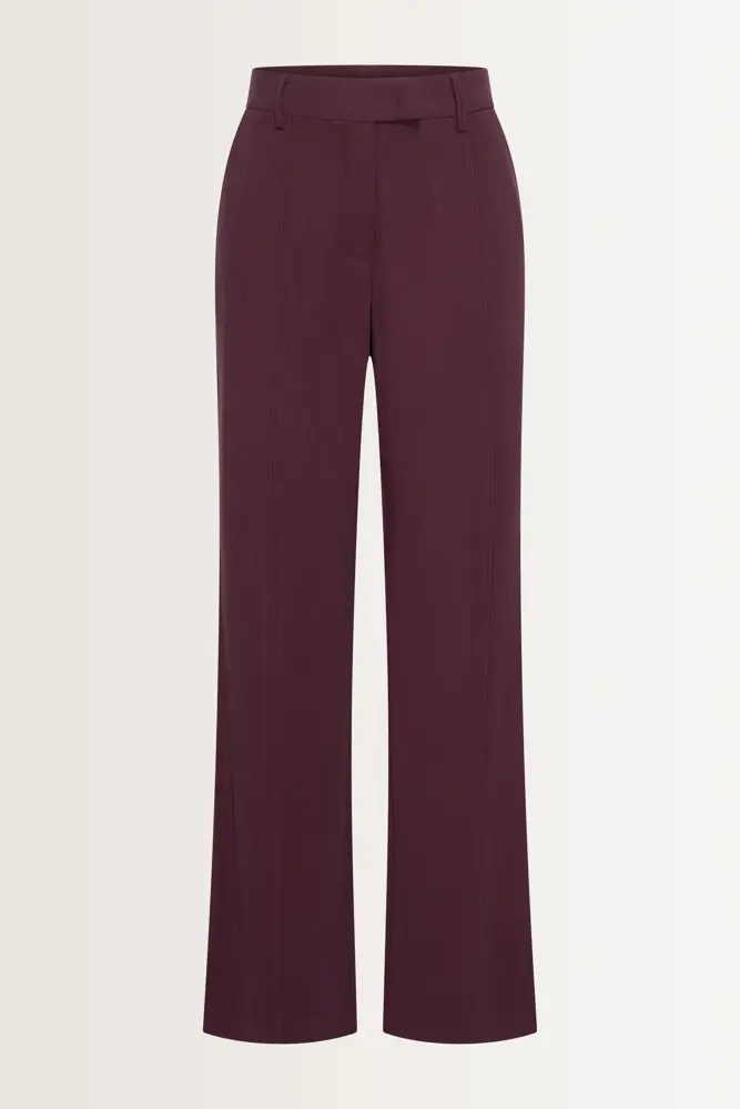 Rechte pantalon in nette snit