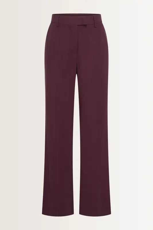 Rechte pantalon in nette snit
