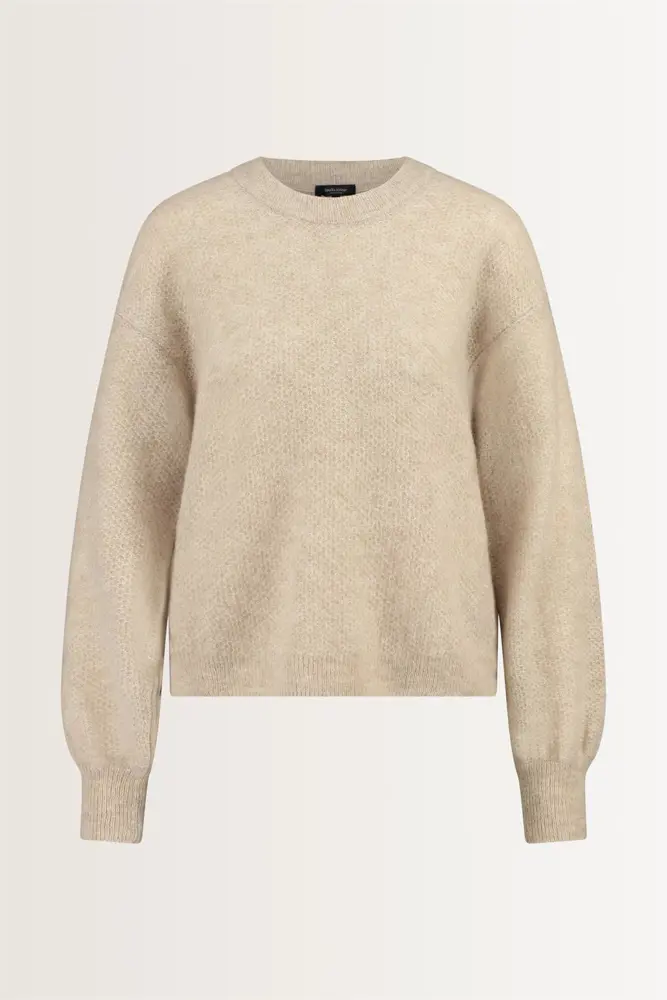 Gebreide pullover alpaca blend
