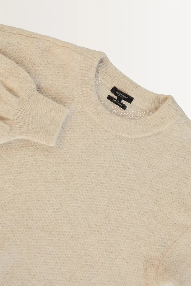 Gebreide pullover alpaca blend