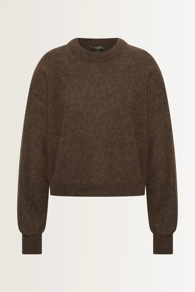 Gebreide pullover alpaca blend