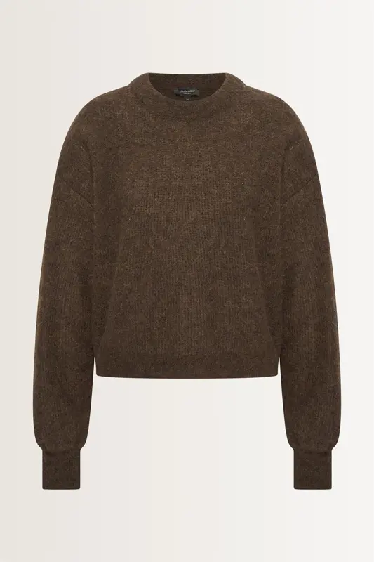 Gebreide pullover alpaca blend