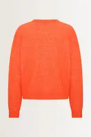Gebreid vest van alpacawolmix