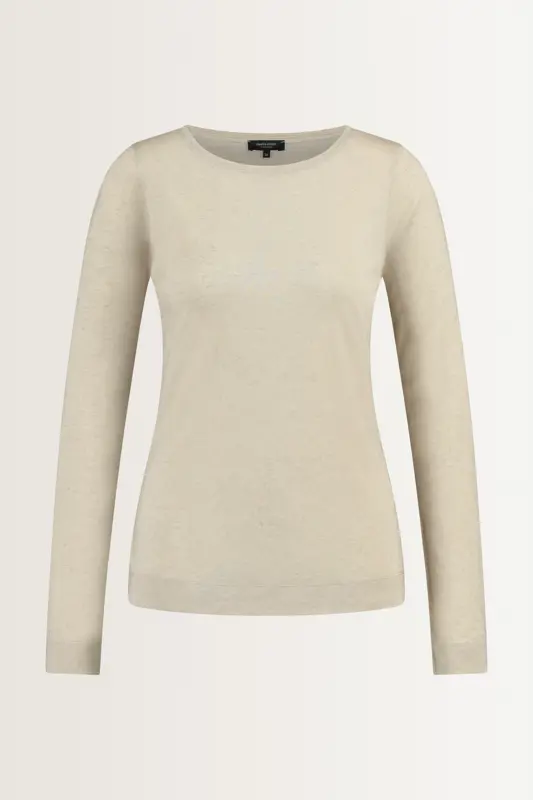 Zachte top van modal en cashmere