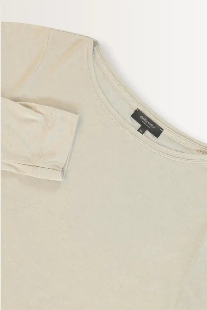 Zachte top van modal en cashmere