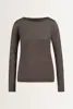 Zachte top van modal en cashmere