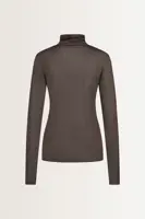 Turtleneck top in cashmeremix
