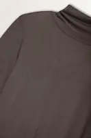 Turtleneck top in cashmeremix
