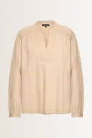 Luchtige blouse van katoenen twill