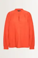 Luchtige blouse van katoenen twill