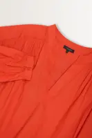 Luchtige blouse van katoenen twill